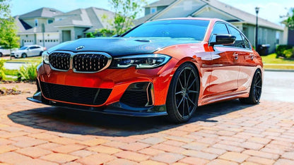 CMST Tuning Carbon Fiber Front Lip Splitter for BMW 3 Series G20 M340i 330i 2019-2022