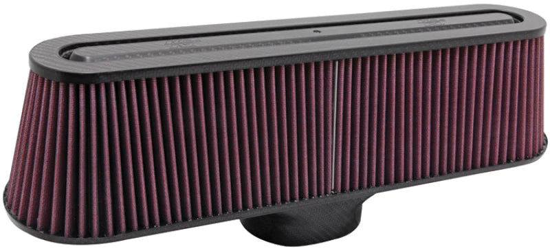 K&N Air Filter with Carbon Fiber Top and Base - RP-5135