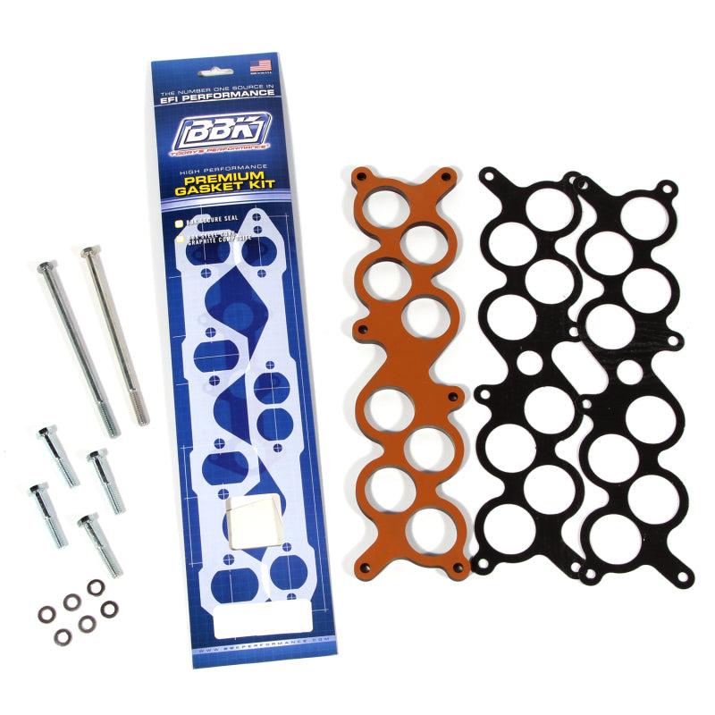 BBK 86-95 Mustang 5.0 Phenolic Manifold Spacer Kit Ford GT40 - 1506-C-Dub Tech