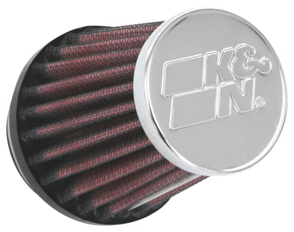 K&N Universal Chrome Filter 1 9/16 inch FLG / 2 - RC-2290