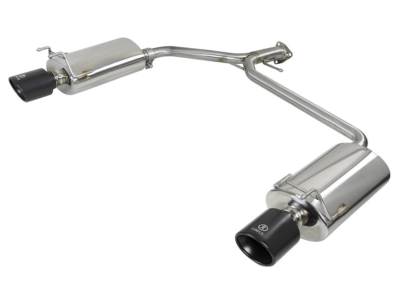 aFe Takeda 2.25-1.75in 304 SS Axle-Back Exhaust w/ Black Tips - 49-36604-B