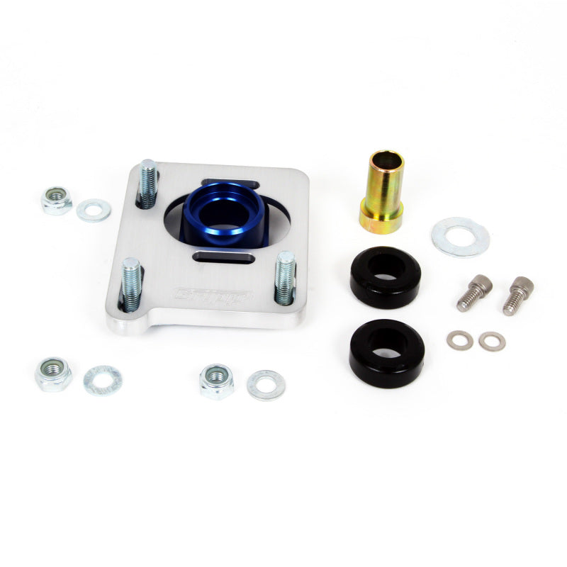 BBK 94-04 Mustang Caster Camber Plate Kit - Silver Anodized - 2527-C-Dub Tech