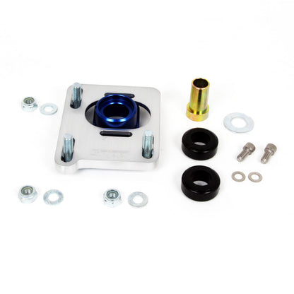 BBK 94-04 Mustang Caster Camber Plate Kit - Silver Anodized - 2527-C-Dub Tech