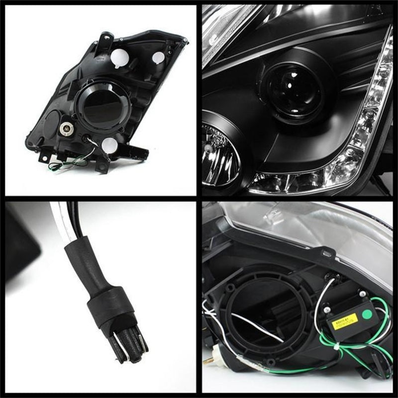 Spyder Nissan 350Z 03-05 Projector Headlights Halogen Model Only - - 5064738