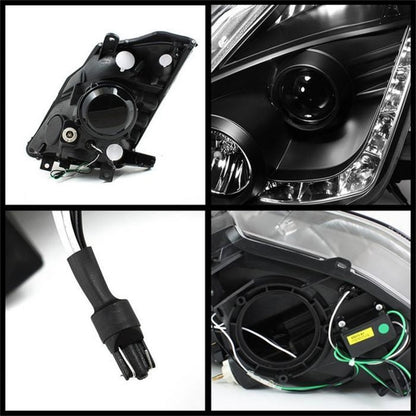 Spyder Nissan 350Z 03-05 Projector Headlights Halogen Model Only - - 5064738