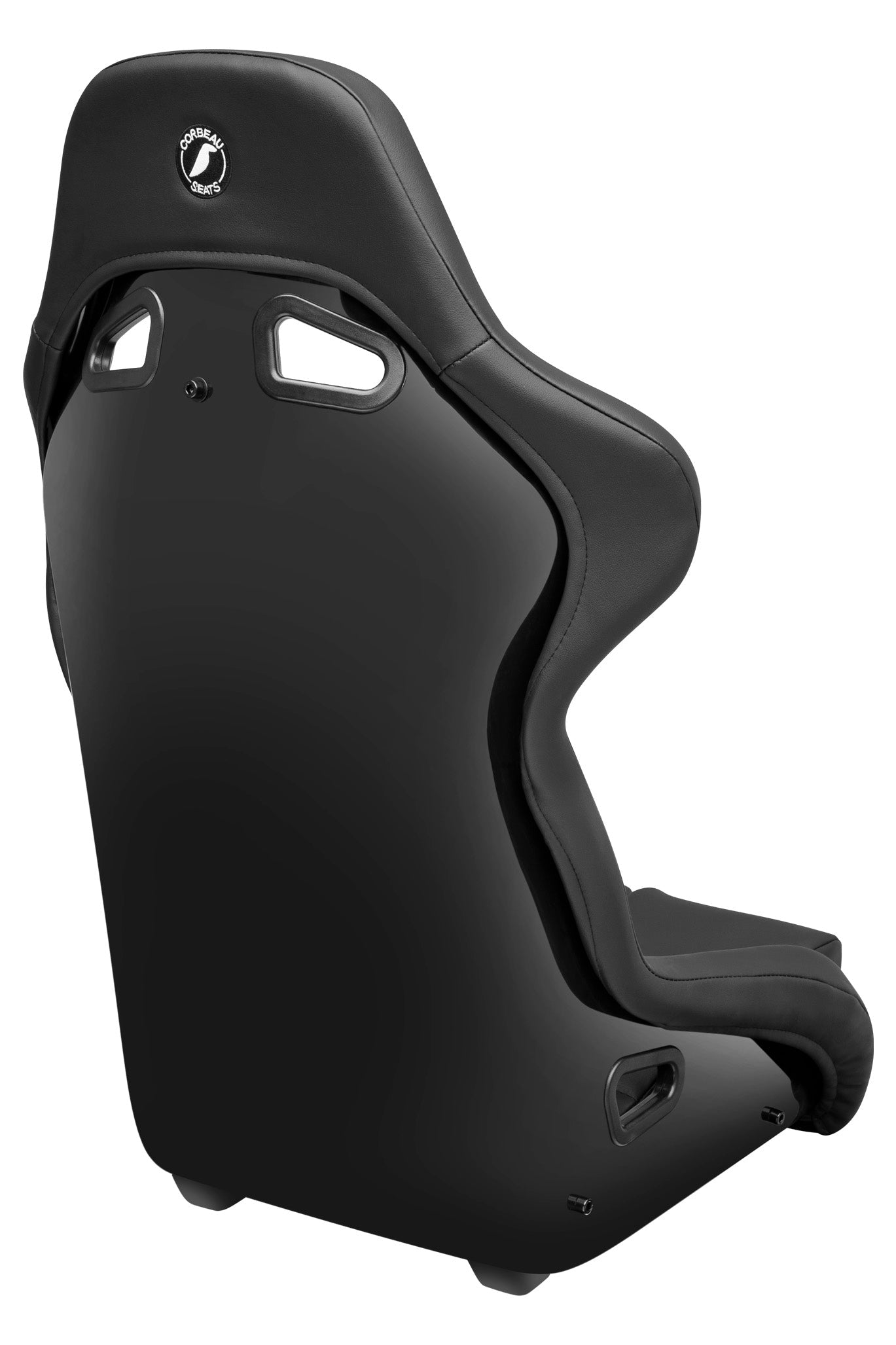 Corbeau FX1 Pro Fixed Back Racing Seat Black Vinyl 29502P