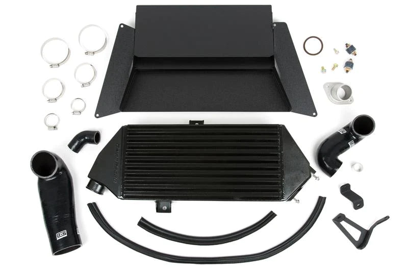 GrimmSpeed 05-09 Legacy GT Top Mount Intercooler - Black - 090043