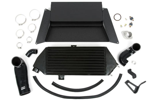 GrimmSpeed 05-09 Legacy GT Top Mount Intercooler - Black - 090043