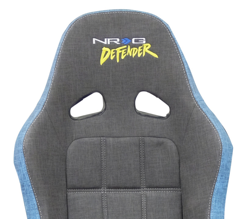 NRG Defender Seat/ Water Resistant Steel Frame Suspension - Gray - DF-100GY