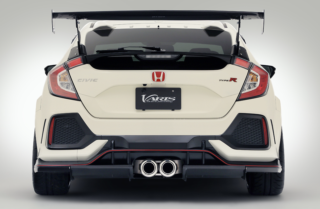 Varis Arising-II Style Rear Diffuser - Honda Civic Type-R FK8