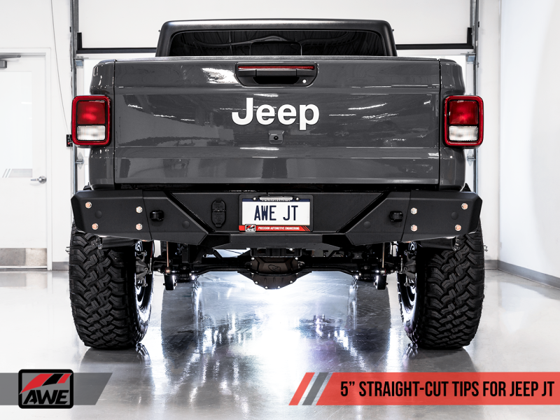 AWE Tuning 20-21 Jeep Gladiator JT 3.6L Tread Edition Cat-Back - 3015-33101-C-Dub Tech