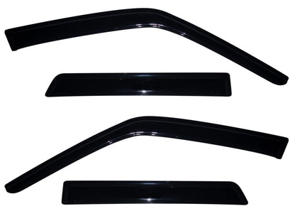 AVS 10-18 Nissan Juke Ventvisor Outside Mount Window Deflectors 4pc - 94378-C-Dub Tech