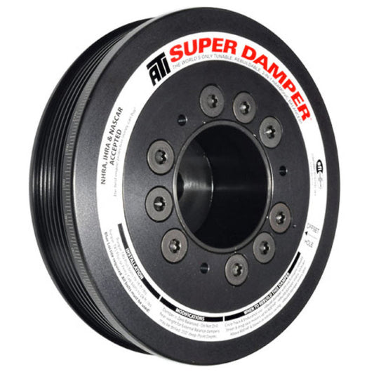 ATI Damper - 6.570in - Alum - 6 Grv - - ATI918067-C-Dub Tech