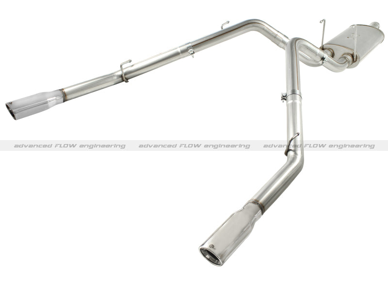 aFe MACHForce XP Exhausts Cat-Back SS-409 EXH CB Dodge Ram - 49-42013-P-C-Dub Tech