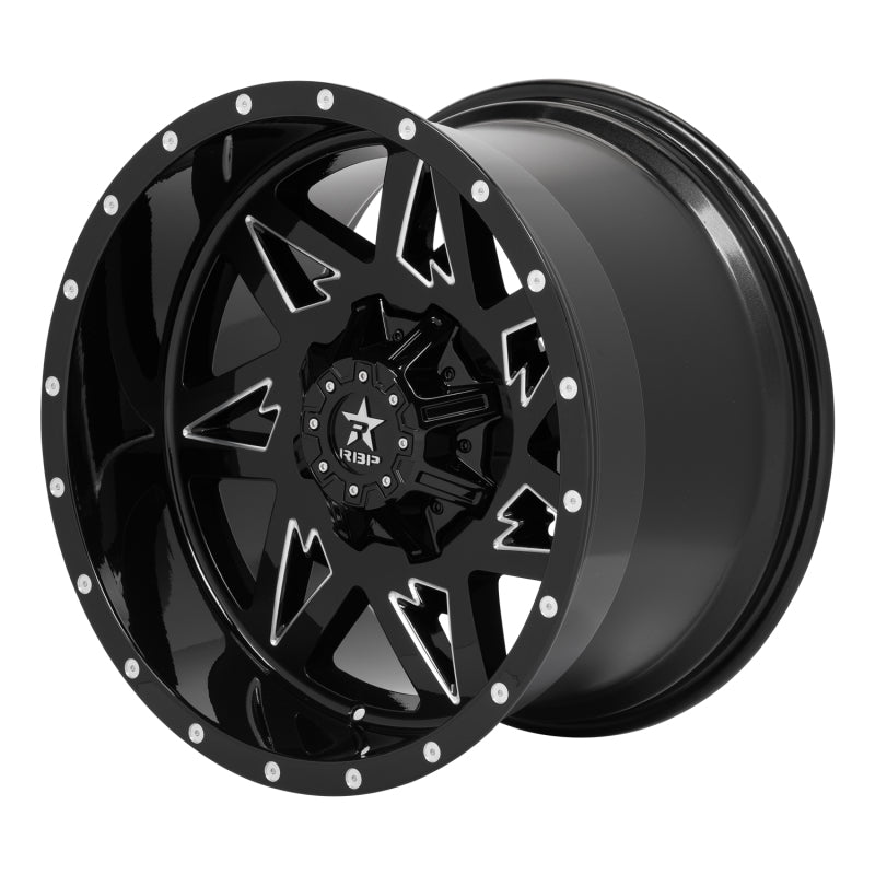 RBP 71R AVENGER GLOSS BLK MACHINED GROOVES