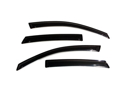AVS 08-11 Ford Focus Ventvisor Outside Mount Window Deflectors 4pc - 94968-C-Dub Tech
