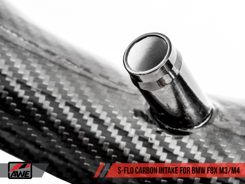 AWE Tuning BMW F8x M3/M4 S-FLO Carbon Intake - 2660-13038-C-Dub Tech
