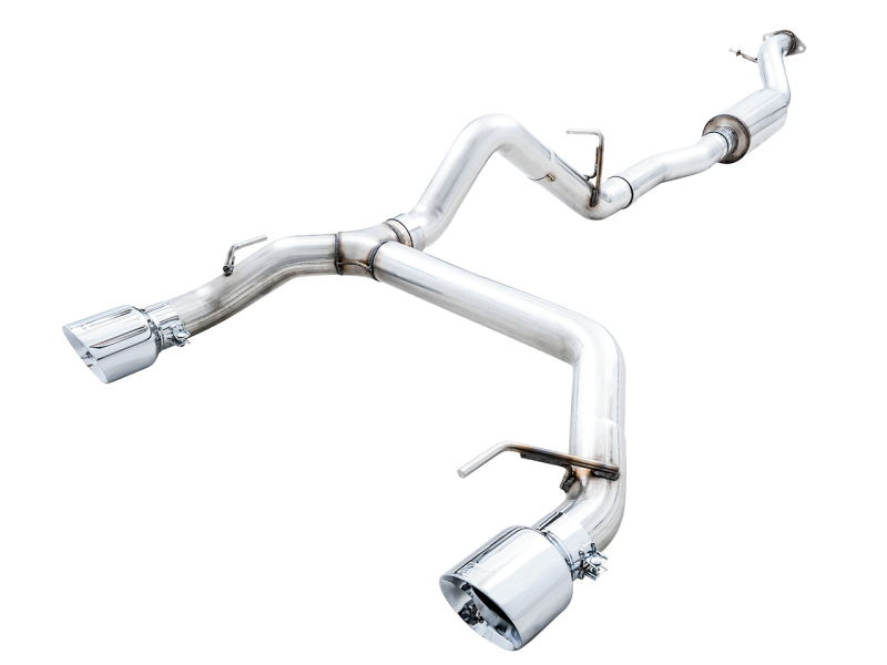 AWE Tuning 2021+ Ford Bronco 0FG Dual Rear Exit Exhaust - 3015-32456-C-Dub Tech