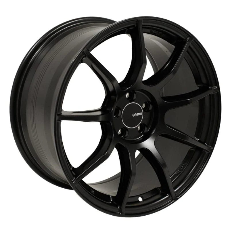 Enkei TS9 17x8 5x100 45mm offset 72.6mm Bore Black Paint - 492-780-8045BK