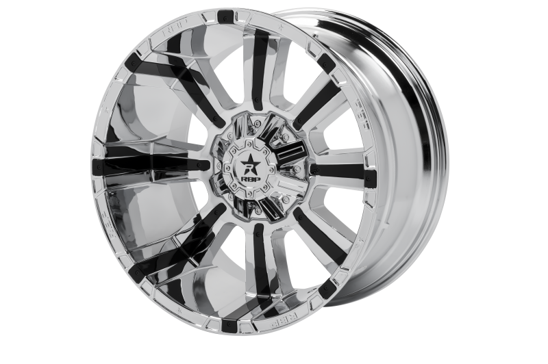 RBP 94R CHROME W/BLK INSERTS