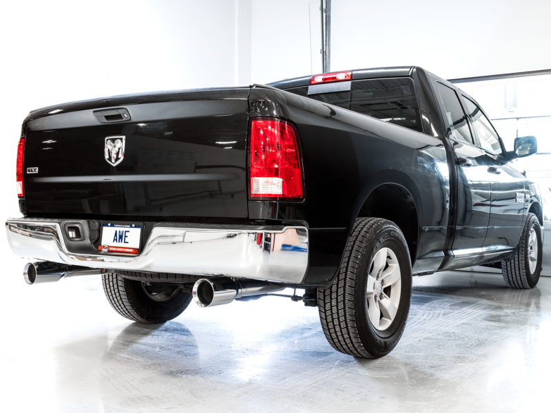 AWE Tuning 09-18 RAM 1500 5.7L (w/o Cutout) 0FG Dual - 3015-32101-C-Dub Tech