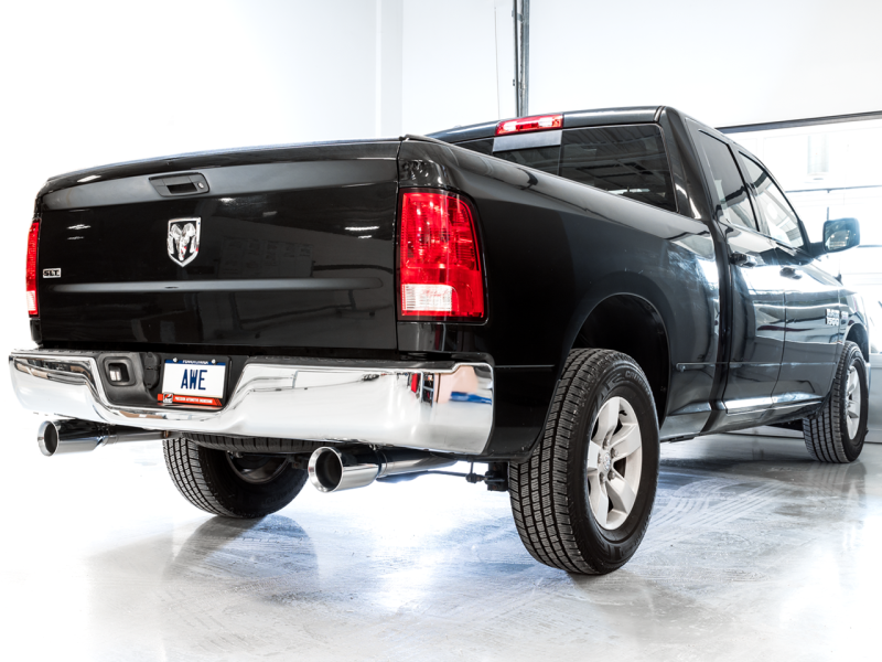 AWE Tuning 09-18 RAM 1500 5.7L (w/Cutouts) 0FG Dual Rear - 3015-32002-C-Dub Tech
