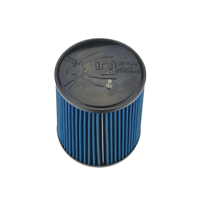 Injen NanoWeb Dry Air Filter 5.00in Inlet w/ShurLok 6.50in Base/ - X-1099-BB