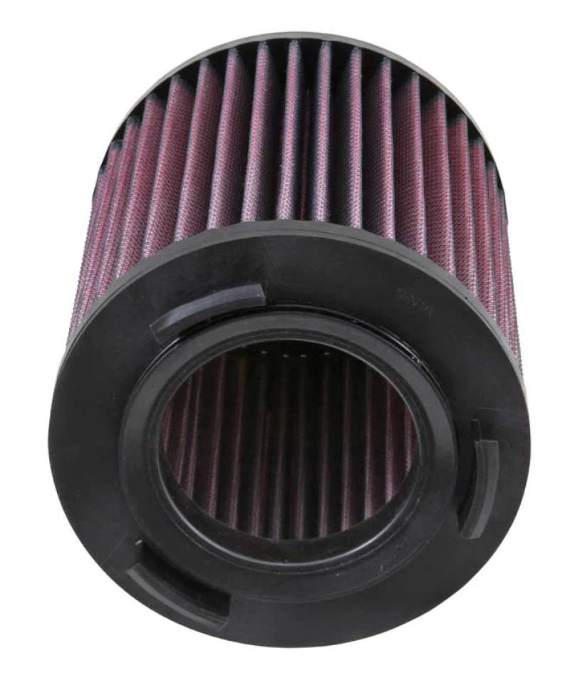 K&N Filter Universal Rubber Filter - Round Straight  3in ID - E-0655