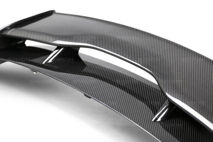 Seibon 2015-2017 Ford Focus ST/RS Hatchback Carbon Fiber Rear Spoiler - RS16FDFO