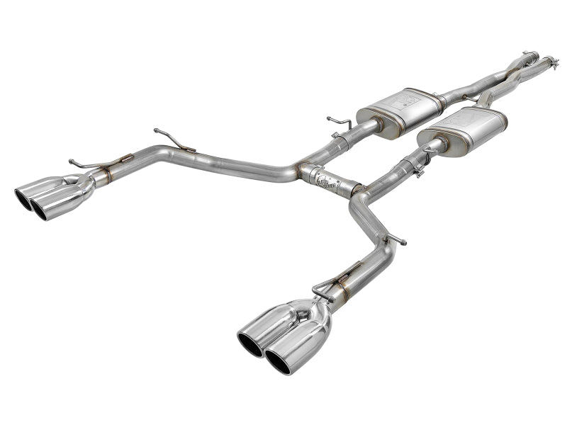 aFe MACH Force-Xp 2-1/2in 304 SS Cat-Back Exhaust 15-19 Dodge - 49-32067-P-C-Dub Tech