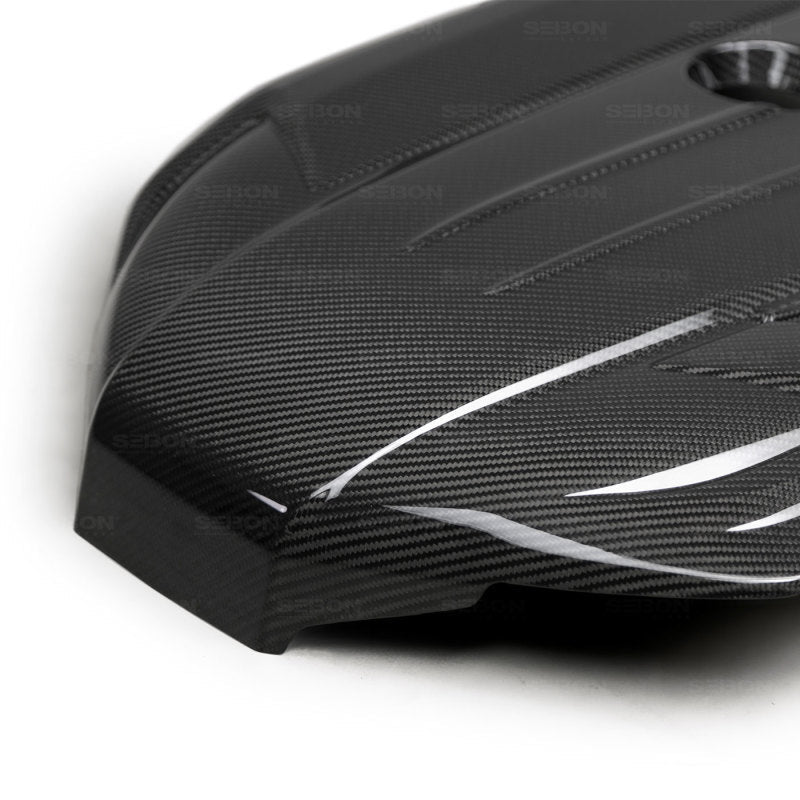 Seibon 2020+ Toyota Supra (A90) Carbon Fiber Engine Cover - EC20TYSUP