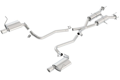 Borla 11-16 Jeep Grand Cherokee Limited/Laredo 5.7L 8cyl 4WD/RWD SS - 140406-C-Dub Tech