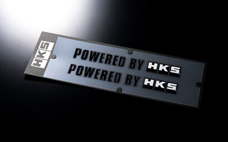 HKS HKS STICKER POWERED BY HKS W200 BLACK - 51003-AK133