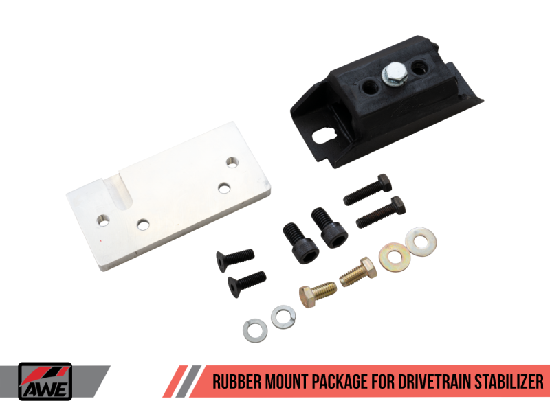 AWE Tuning Drivetrain Stabilizer (DTS) Mount Package - Rubber - 2210-11016-C-Dub Tech