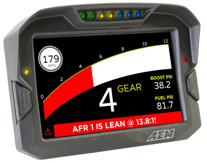 AEM CD-7 Non Logging Race Dash Carbon Fiber Digital Display - 30-5700-C-Dub Tech