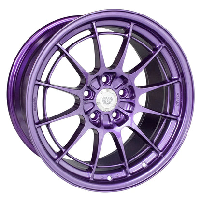 Enkei NT03+M 18x9.5 5x114.3 40mm Offset 72.6mm Bore Purple Wheel - 3658956540PR