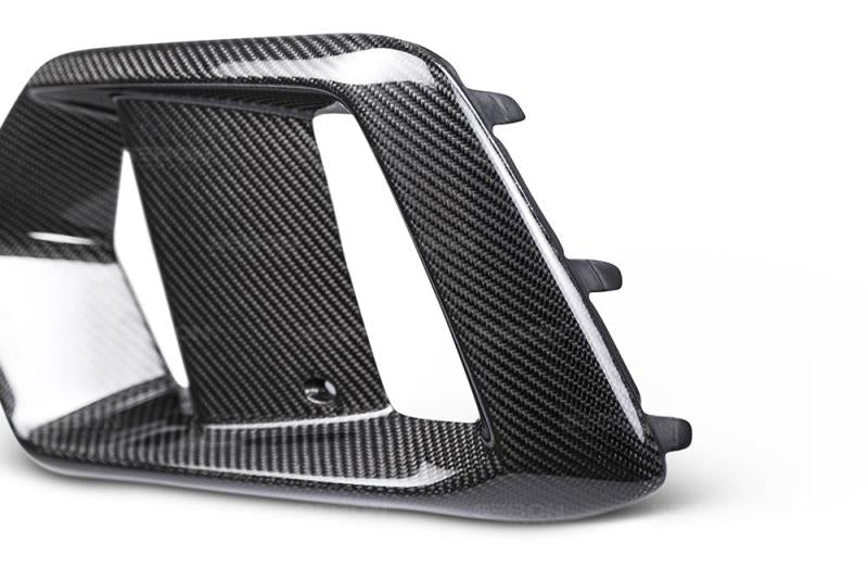 Seibon 16-18 Ford Focus RS Carbon Fiber Fog Light Surrounds - FLS16FDFO