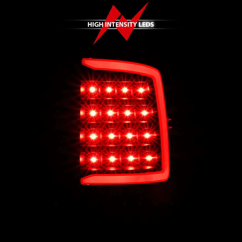 ANZO 2009-2018 Dodge Ram 1500 LED Taillight Plank Style Black - 311318-C-Dub Tech