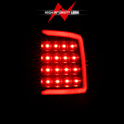 ANZO 2009-2018 Dodge Ram 1500 LED Taillight Plank Style Black - 311318-C-Dub Tech