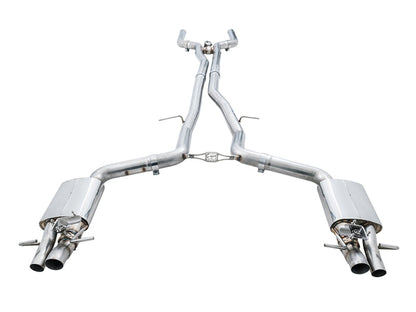 AWE Tuning 2019+ Mercedes-Benz C63 AMG Sedan (W205) SwitchPath Cat-Back - 3025-11004-C-Dub Tech