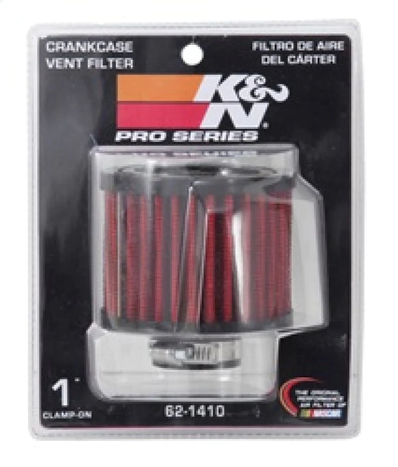 K&N 1 inch ID 3 inch OD 2.375 inch H - 62-1410