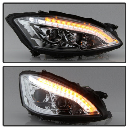 Spyder Mercedes W221 S Class 07-09 Headlights - HID Model - 5083906