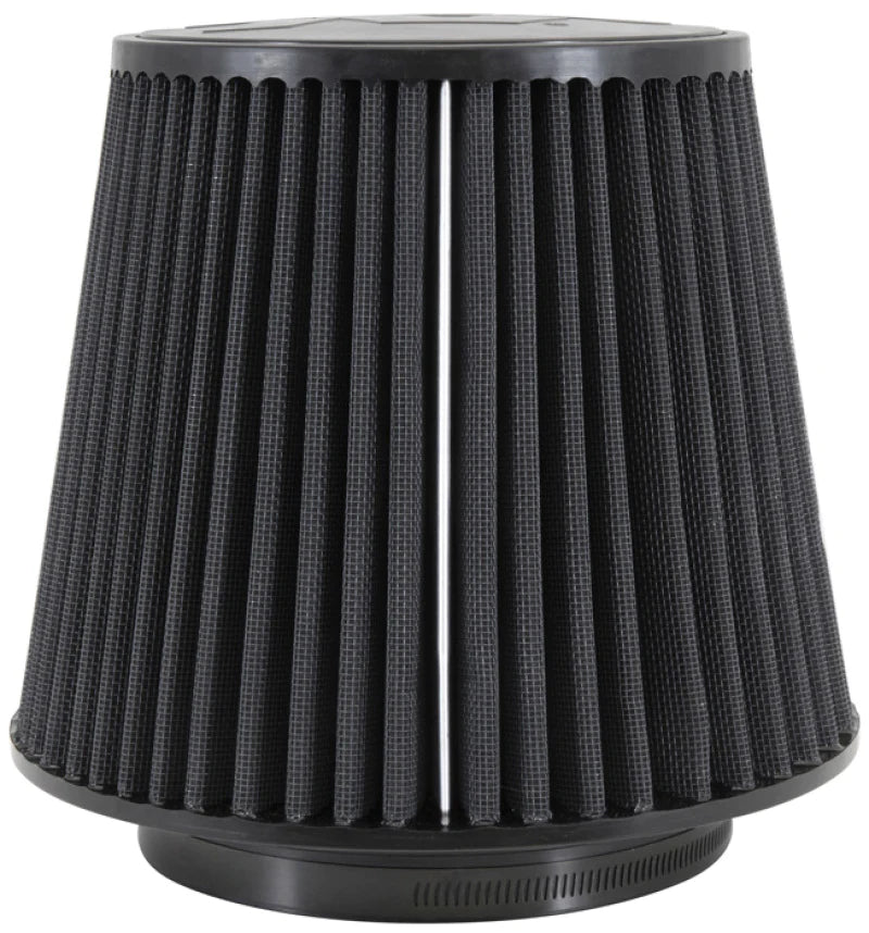 K&N Universal Rubber Filter-Round Tapered 6in Flange ID x 9in - RU-5177HBK