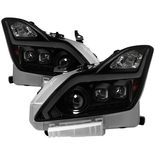 xTune Infiniti G37 Coupe HID Only 08-15 Projector Headlights Black - 9039348