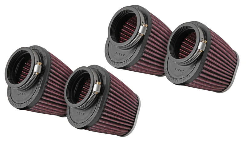 K&N Universal Clamp-On Air Filter 2-1/8in Flange 4x3in-B 3x2in-T 4in-L - RC-2914