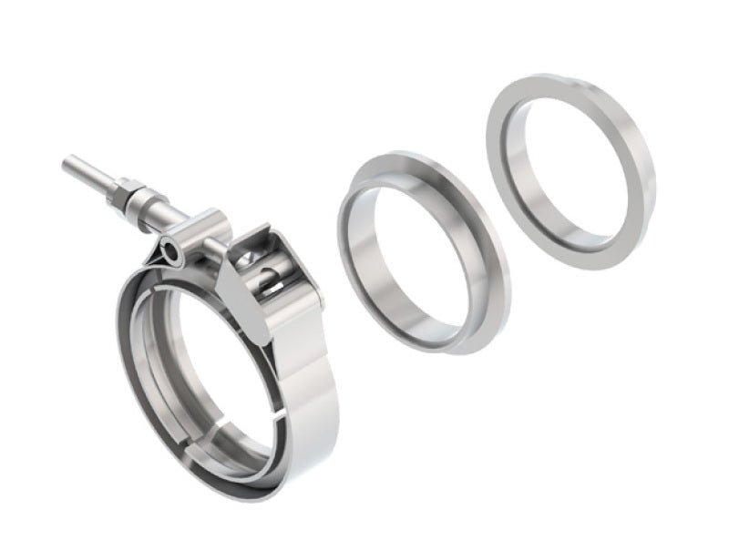 Borla Universal 2.25in Stainless Steel 3pc V-Band Clamp w/ Male - 18007