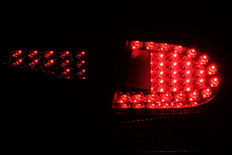 ANZO 2006-2011 Honda Civic LED Taillights Black - 321152-C-Dub Tech