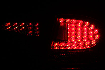 ANZO 2006-2011 Honda Civic LED Taillights Black - 321152-C-Dub Tech