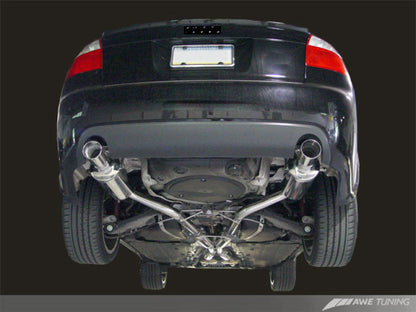 AWE Tuning Audi B6 A4 3.0L Track Edition Exhaust - - 3020-32012-C-Dub Tech