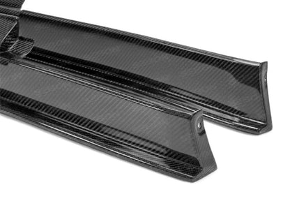 Seibon 12-13 Nissan GTR R35 SS-Style Carbon Fiber Side Skirts - SS1113NSGTR-SS